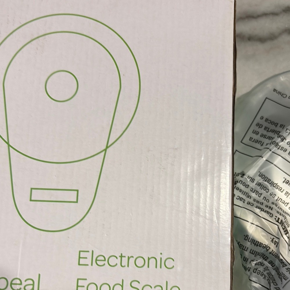 Green Electronic Food Scale